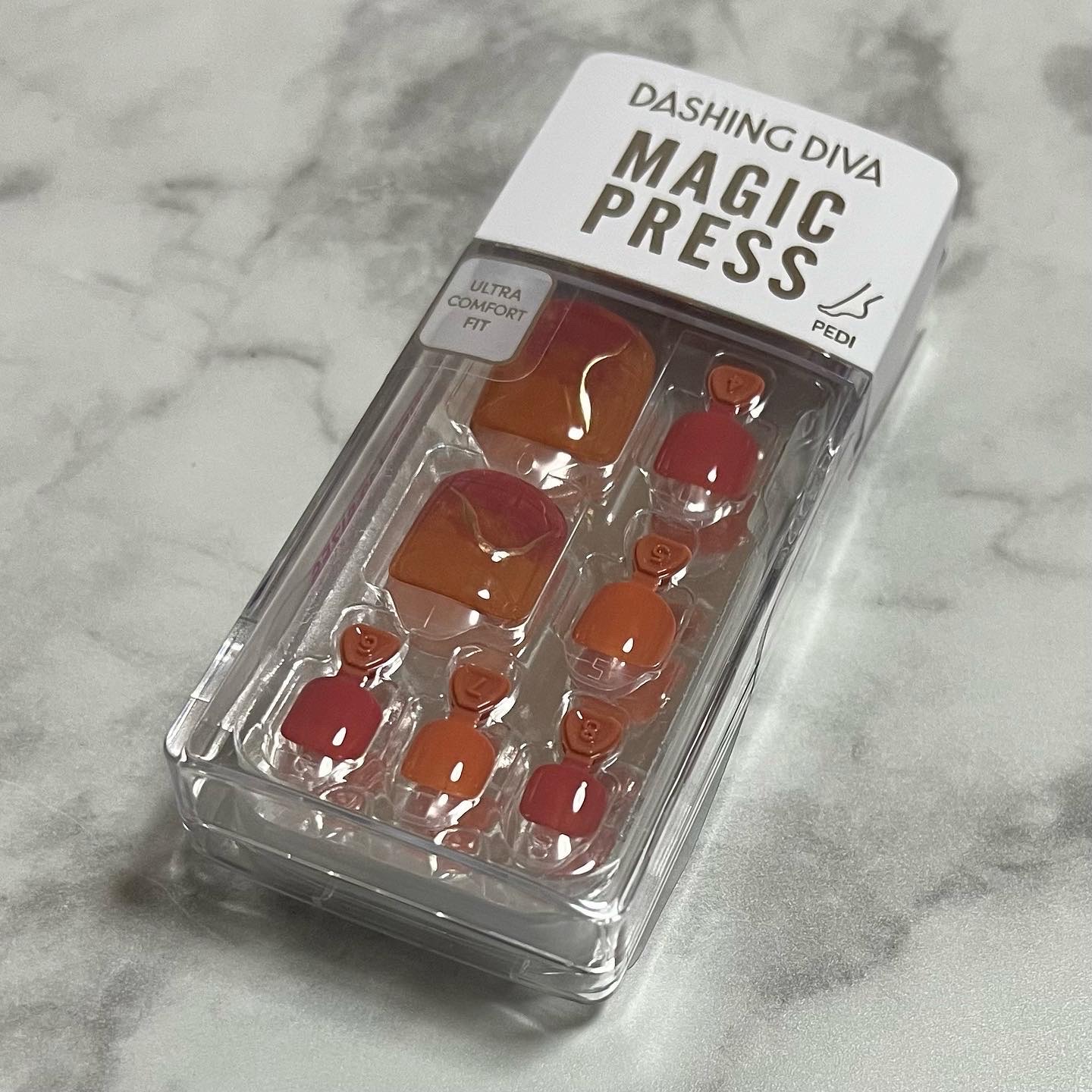 MAGIC PRESS FOOT/DASHINGDIVA MAGICPRESS/ネイルシールを使ったクチコミ（2枚目）