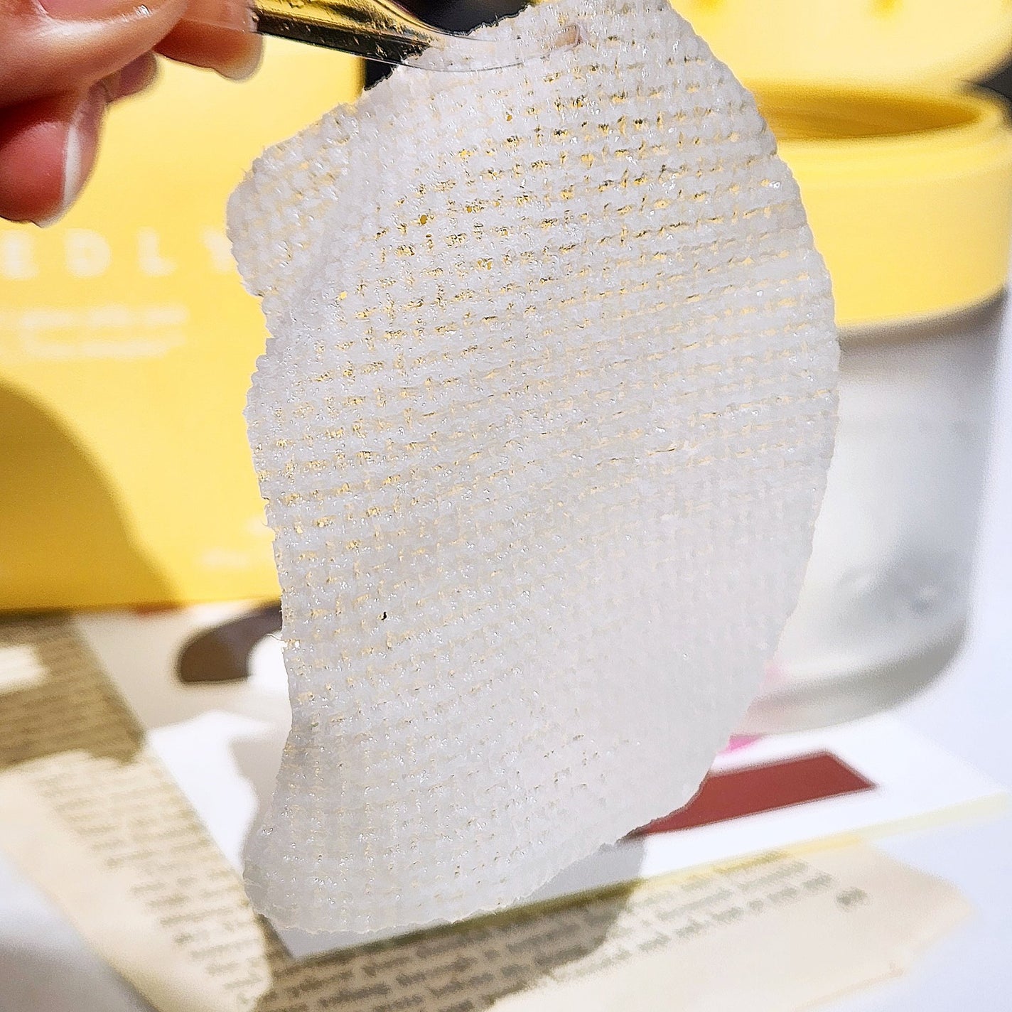 ビタCグローゼリーパッド/NEEDLY/トナーパッドを使ったクチコミ(2枚目)