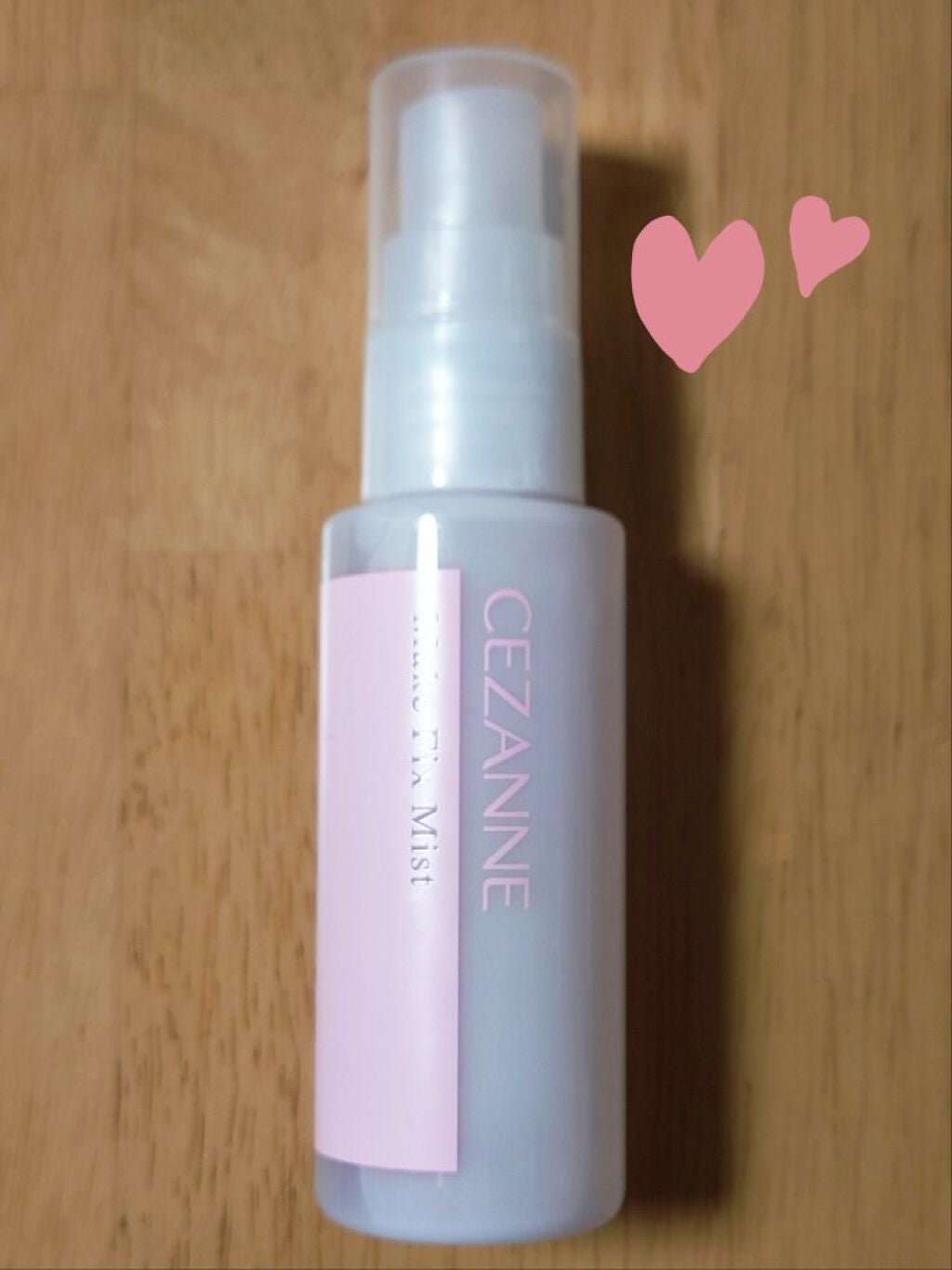 メイクフィックスミスト/CEZANNE/フィックスミストを使ったクチコミ(3枚目)