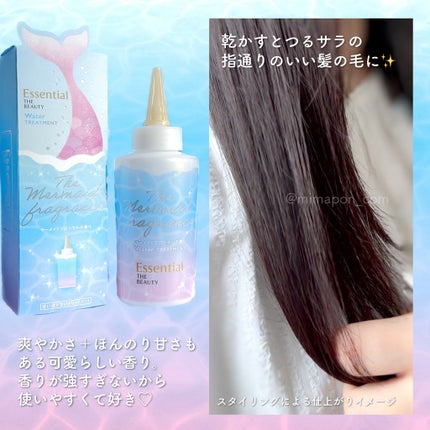 THE BEAUTY 髪のキメ美容ウォータートリートメント マーメイドフローラルの香り/エッセンシャル/アウトバストリートメントを使ったクチコミ(5枚目)