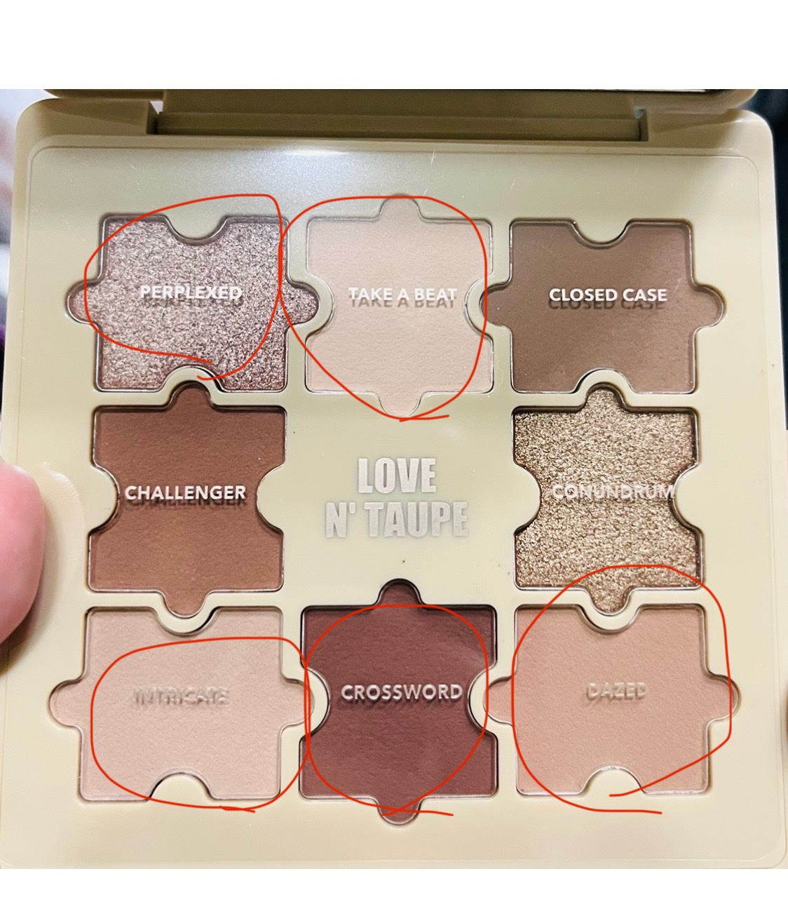 ザジー ジグソーアイシャドウパレット/SHEGLAM/アイシャドウパレットを使ったクチコミ（3枚目）