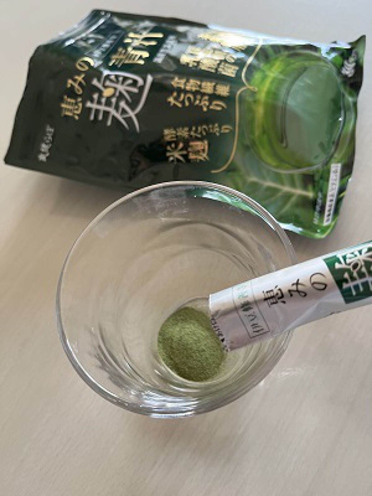 恵みの麹青汁/爽健らぼ/青汁を使ったクチコミ（1枚目）