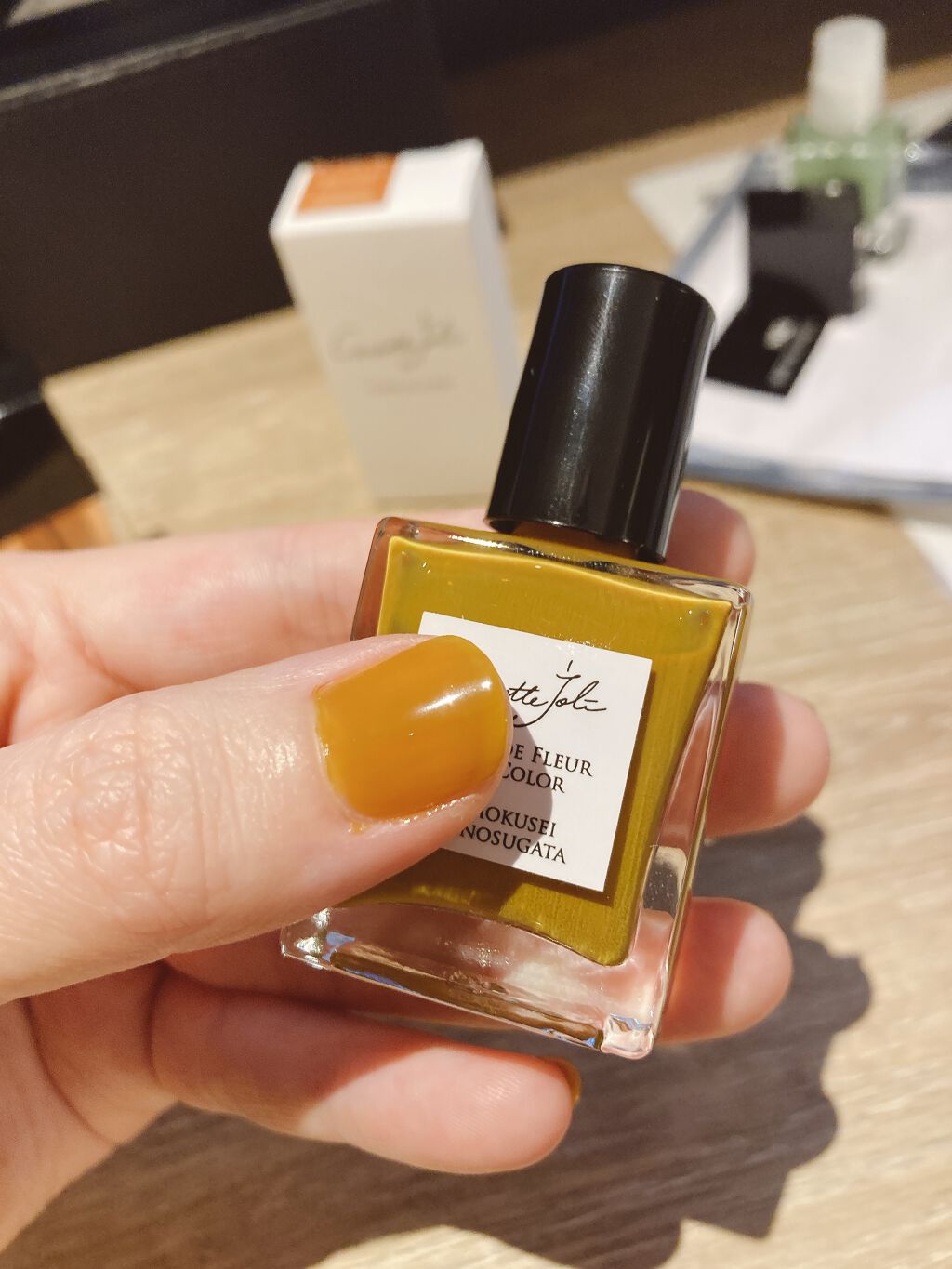 Coeur de Fleur Nail Color/Causette.Joli/マニキュアを使ったクチコミ(2枚目)