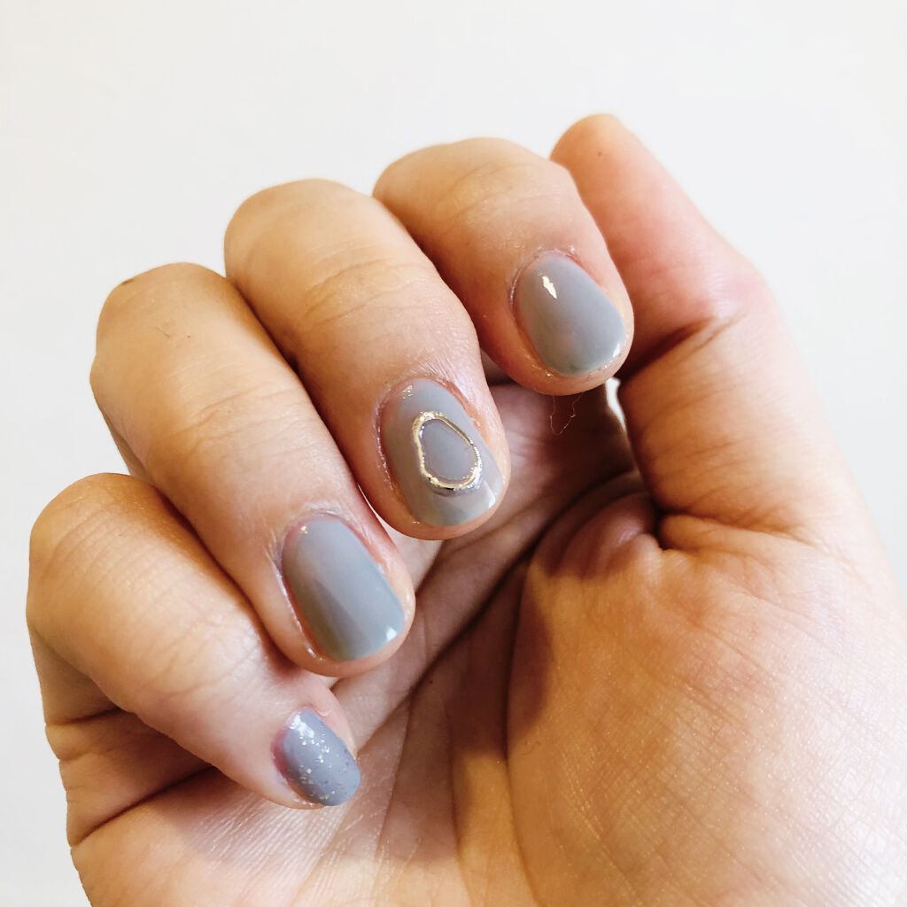 ネイルシール/セリア/ネイルシールを使ったクチコミ（2枚目）