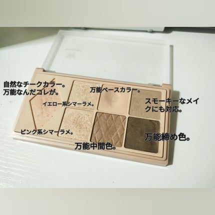 ウォンジョンヨ W デイリームードアップパレット /Wonjungyo/アイシャドウパレットを使ったクチコミ(2枚目)