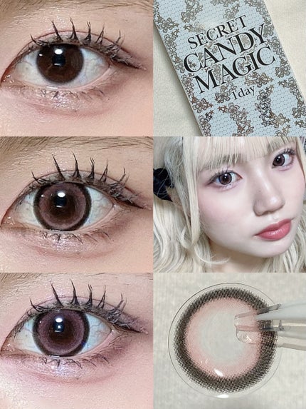 candymagic1day(キャンディーマジックワンデー)/candy magic/ワンデー(1DAY)カラコンを使ったクチコミ(2枚目)