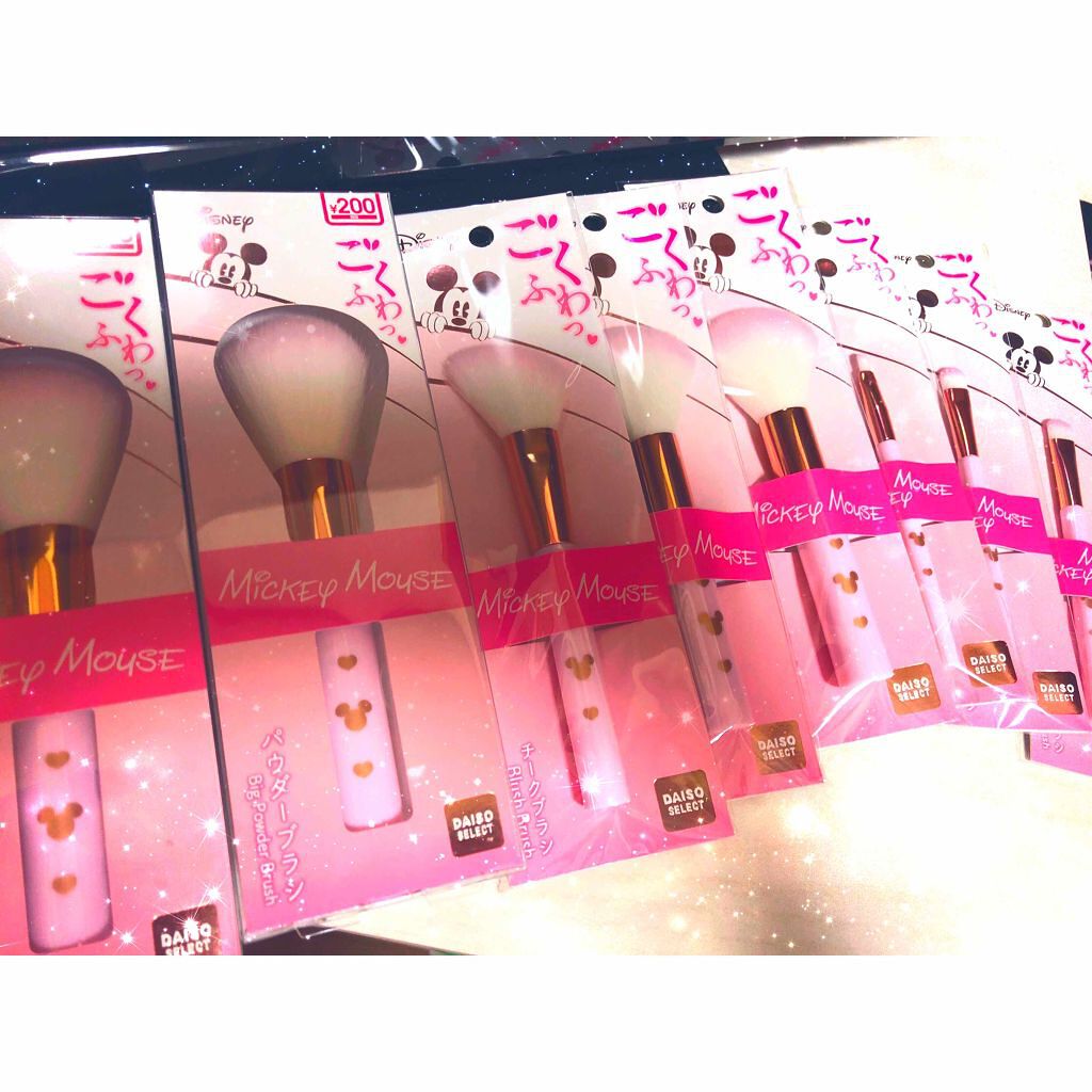 春姫 チークブラシ/DAISO/メイクブラシを使ったクチコミ（1枚目）