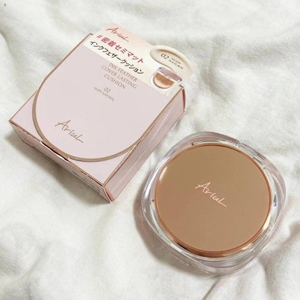 アリウル インクフェザーカバーラスティングクッション/Ariul/クッションファンデーションを使ったクチコミ(5枚目)