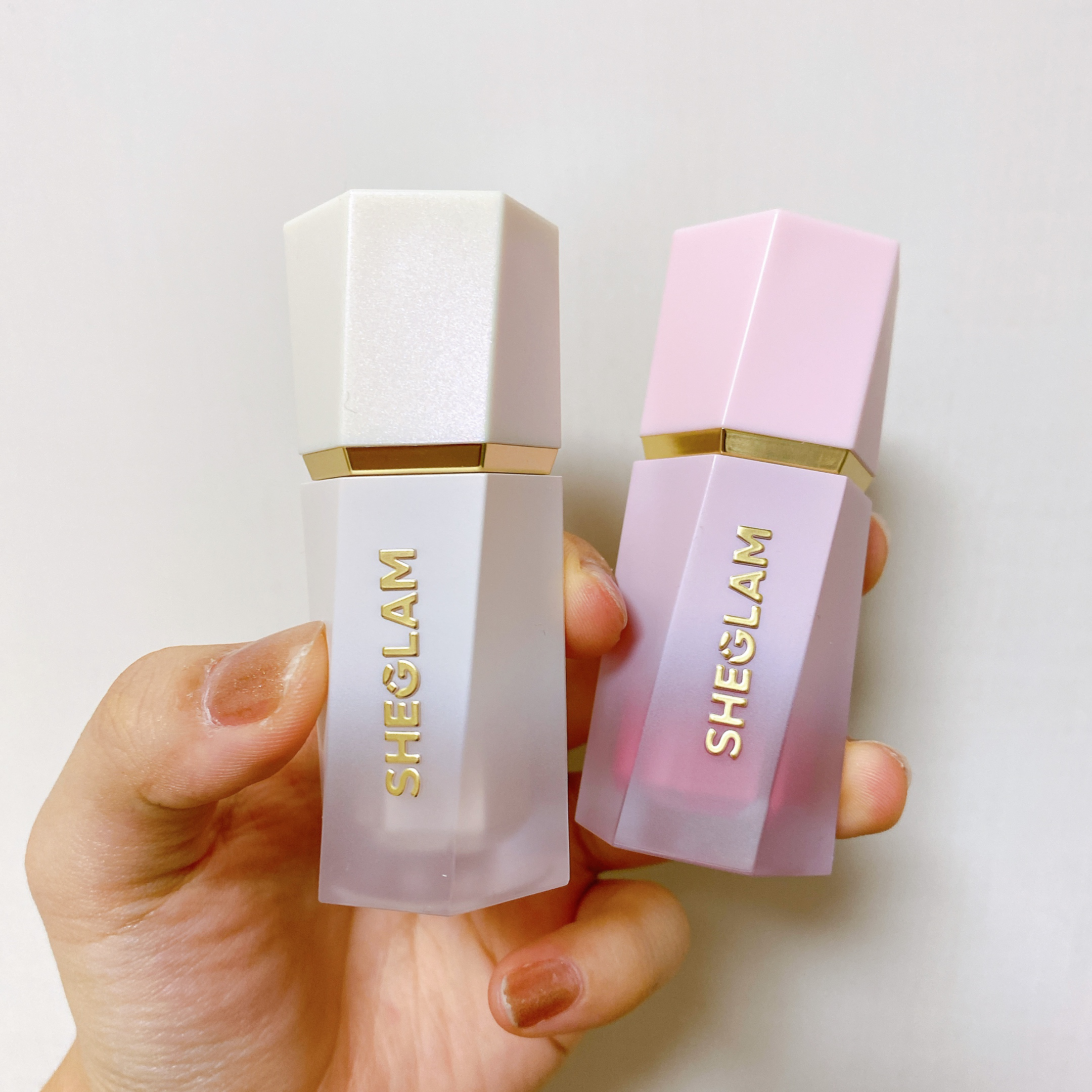 シーグラム カラーブルーム リキッドブラッシュ バースデースーツ(Birthday Suit)/SHEGLAM/リキッドチークを使ったクチコミ（1枚目）