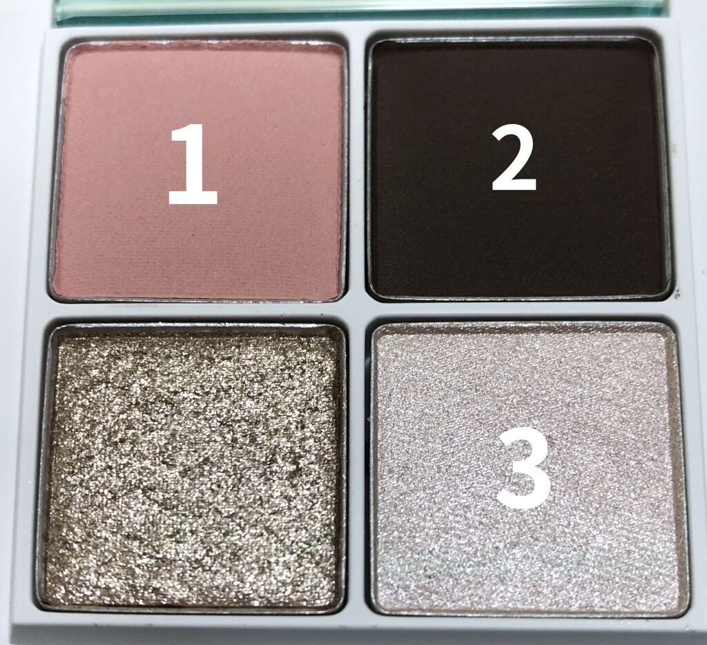 THE アイパレR/b idol/アイシャドウパレットを使ったクチコミ（2枚目）