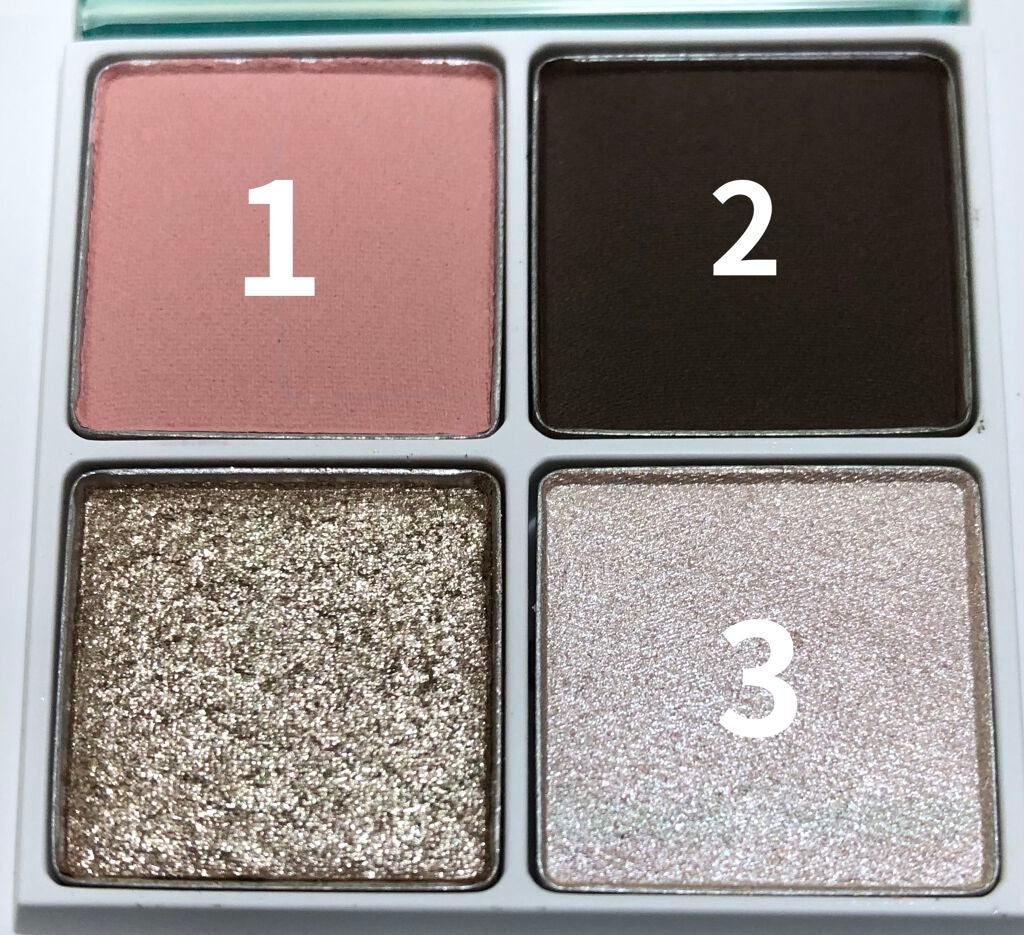 THE アイパレR/b idol/アイシャドウパレットを使ったクチコミ(2枚目)