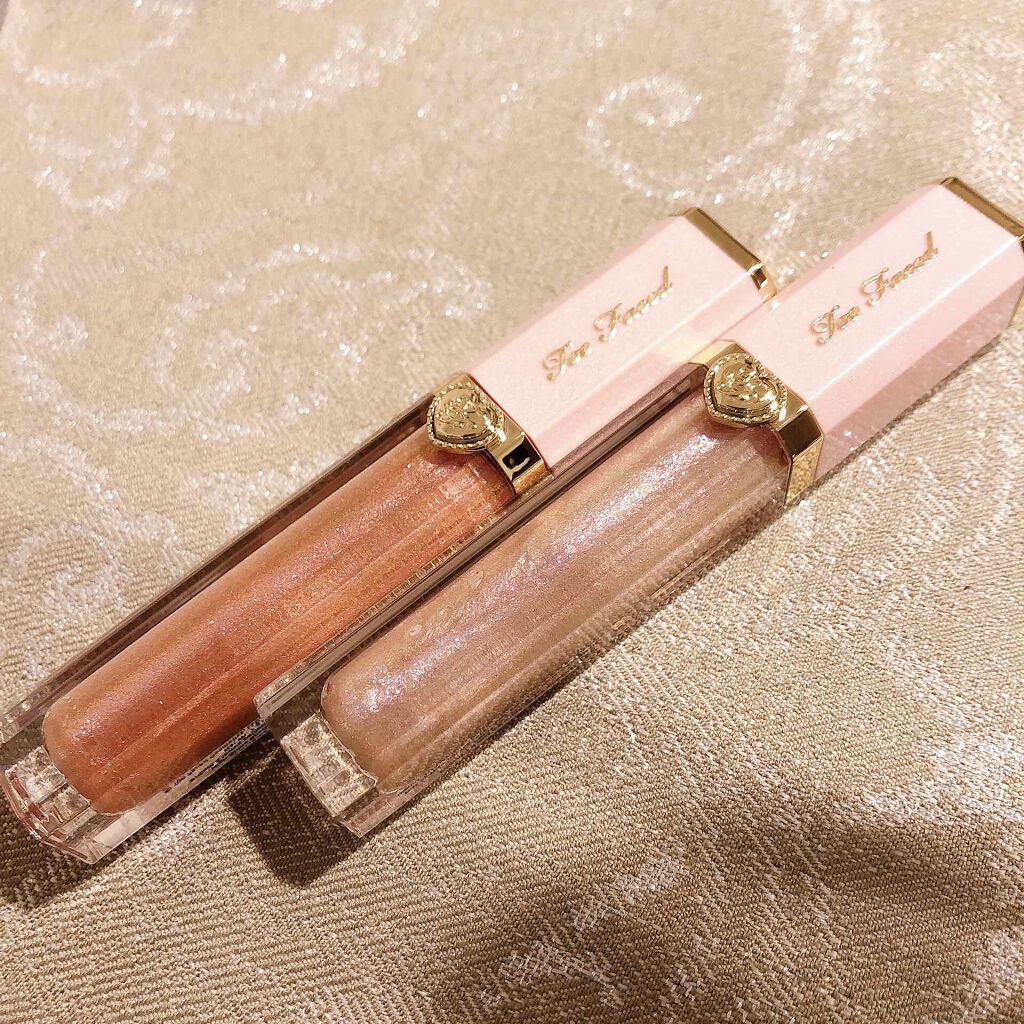 リッチ＆ダズリン ハイシャイン スパークリング リップグロス/Too Faced/リップグロスを使ったクチコミ（1枚目）