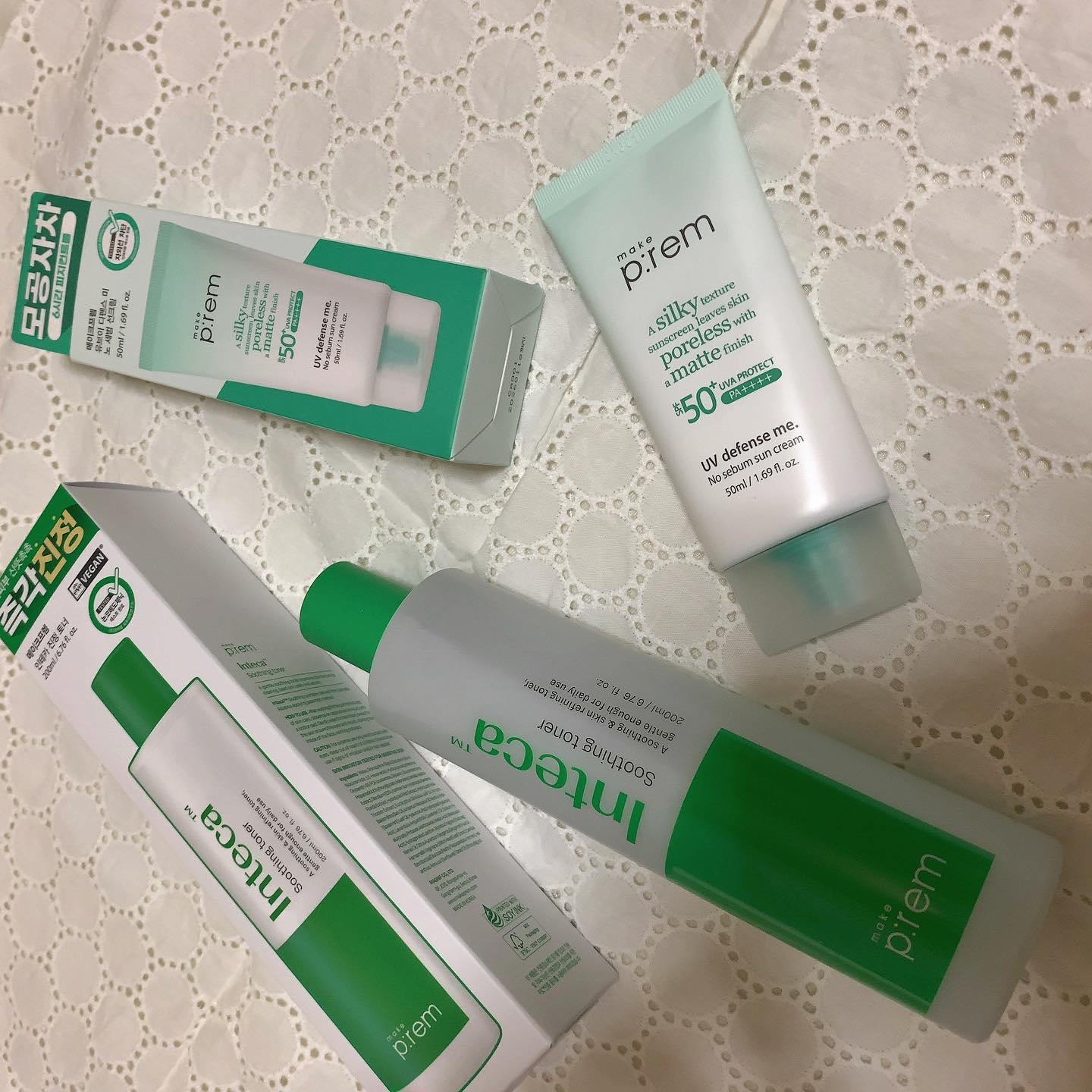 インテカ スージングトナー/make prem/化粧水を使ったクチコミ（1枚目）