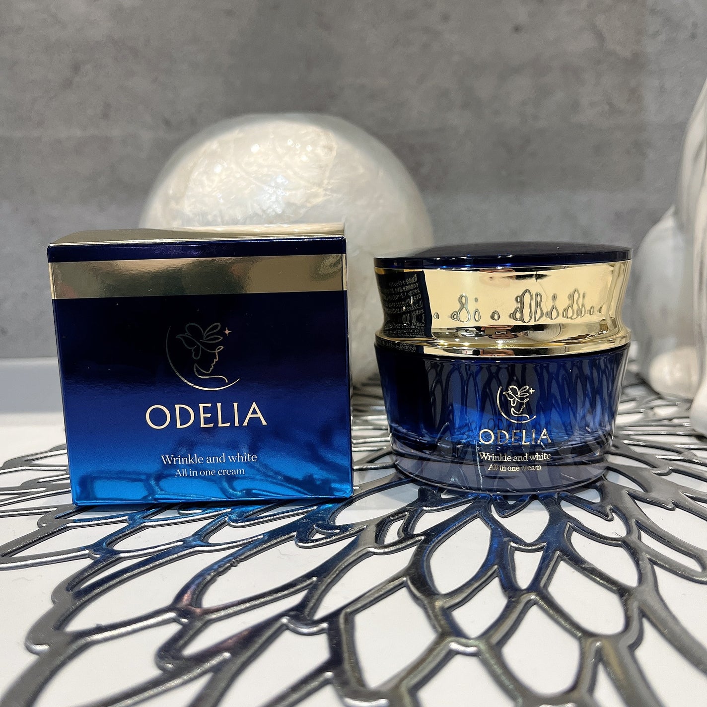 リンクル&ホワイト オールインワンクリーム/ODELIA/オールインワン化粧品を使ったクチコミ(6枚目)