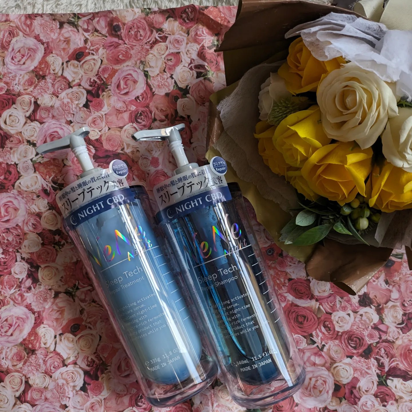 スリープテック リペア シャンプー／ヘアトリートメント/NeNe Night/市販シャンプーを使ったクチコミ（1枚目）