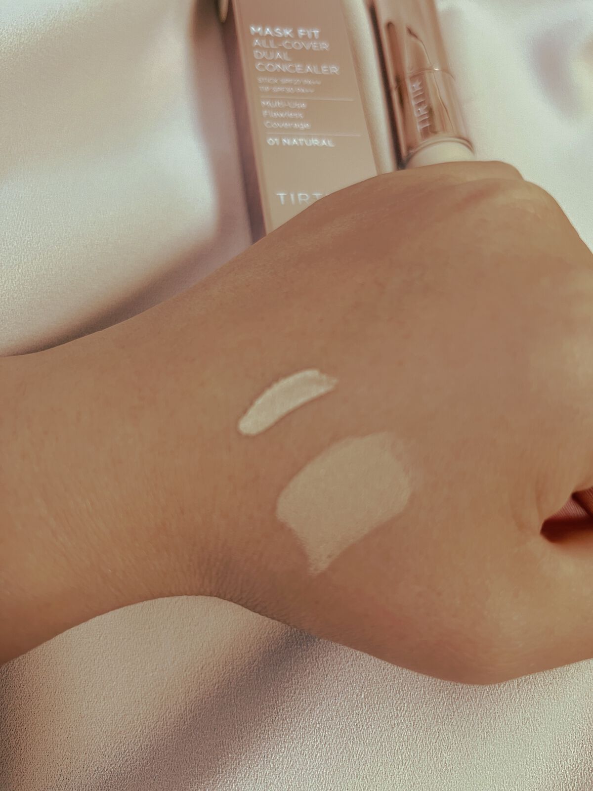 マスクフィットオールカバーデュアルコンシーラー/TIRTIR(ティルティル)/コンシーラーを使ったクチコミ（2枚目）