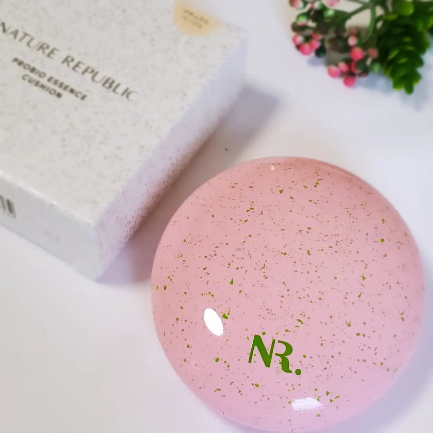 PROBIOエッセンスクッション/ネイチャーリパブリック/クッションファンデーションを使ったクチコミ(1枚目)