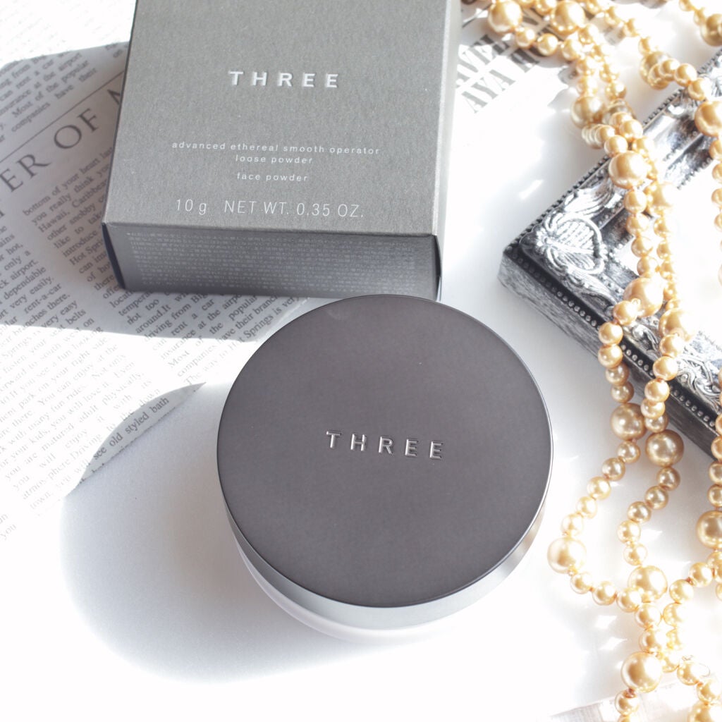 アドバンスドエシリアルスムースオペレーター ルースパウダー/THREE/ルースパウダーを使ったクチコミ(7枚目)