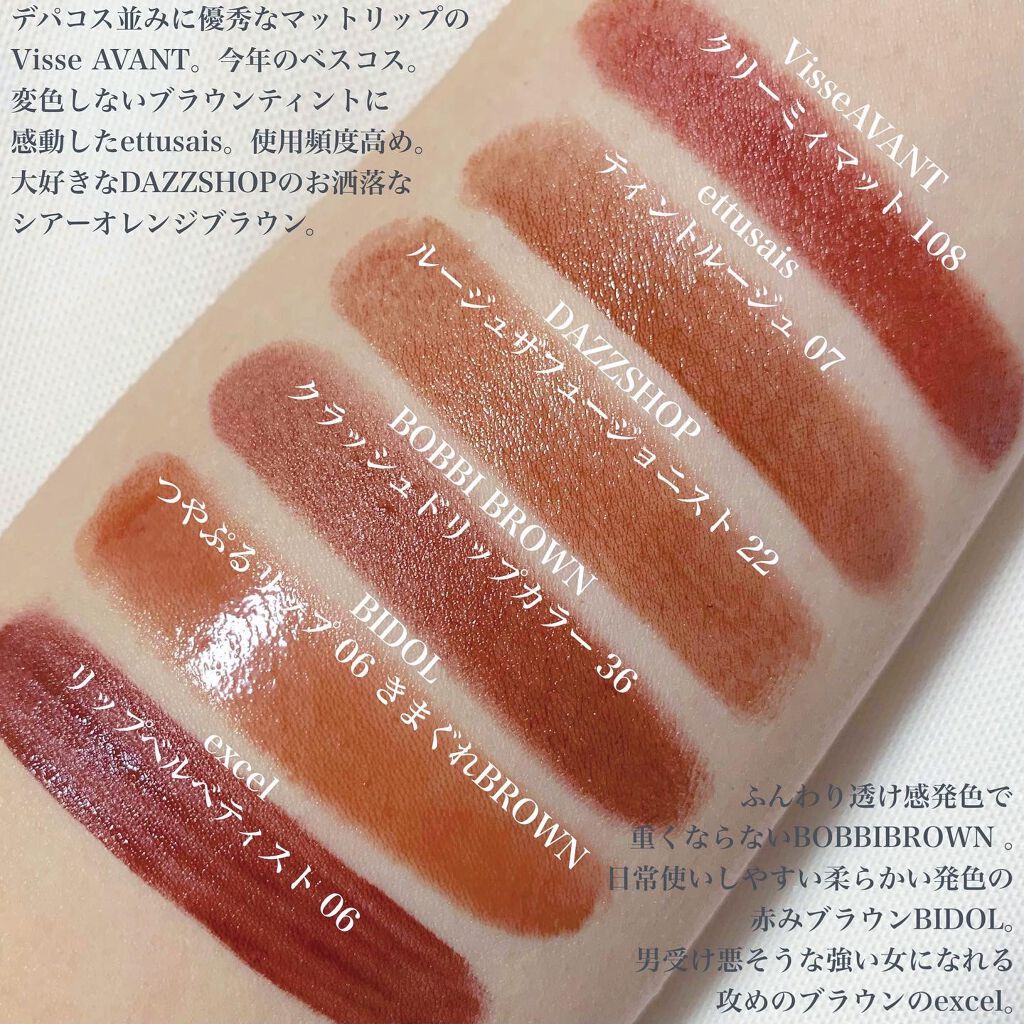 クラッシュド リップ カラー/BOBBI BROWN/口紅を使ったクチコミ(3枚目)