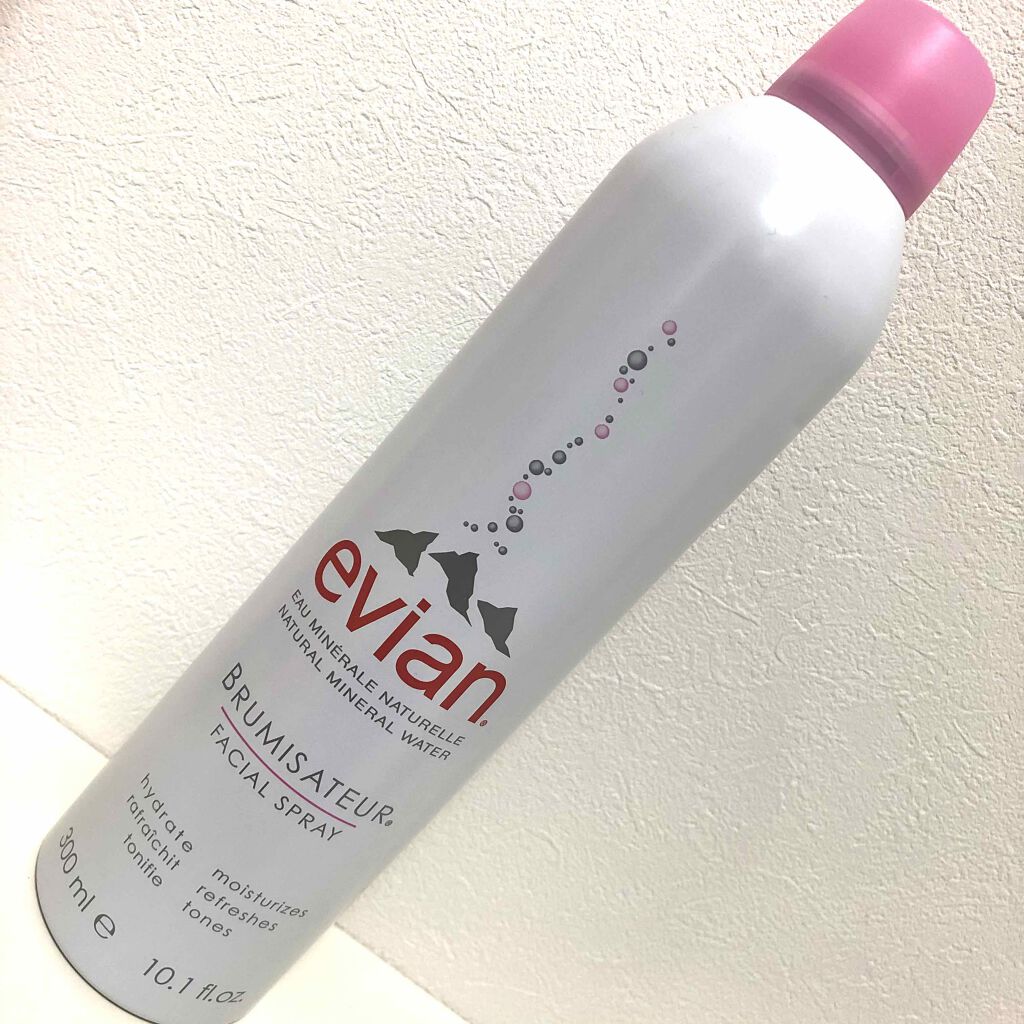 フェイシャルスプレー/エビアン/ミスト状化粧水を使ったクチコミ(1枚目)