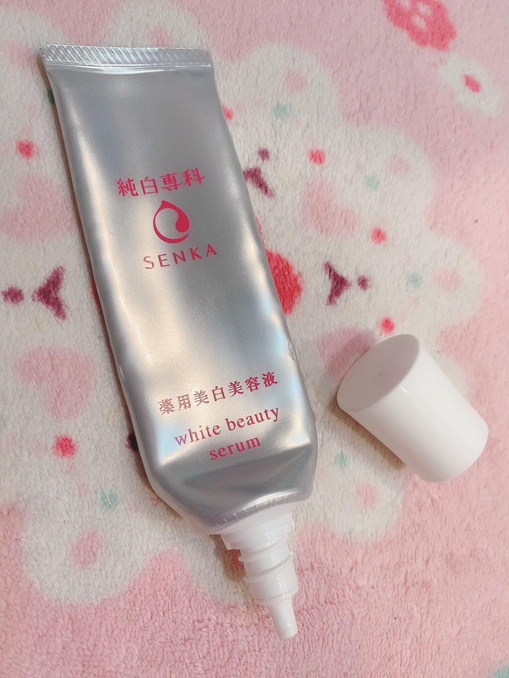 純白専科 すっぴん白雪美容液(専科 薬用美白クリーム)/SENKA(専科)/美容液を使ったクチコミ(4枚目)