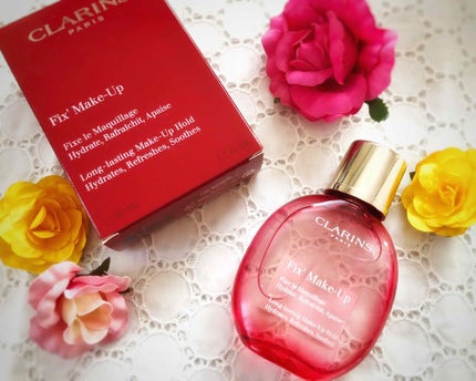 フィックス メイクアップ/CLARINS/ミスト状化粧水を使ったクチコミ(1枚目)