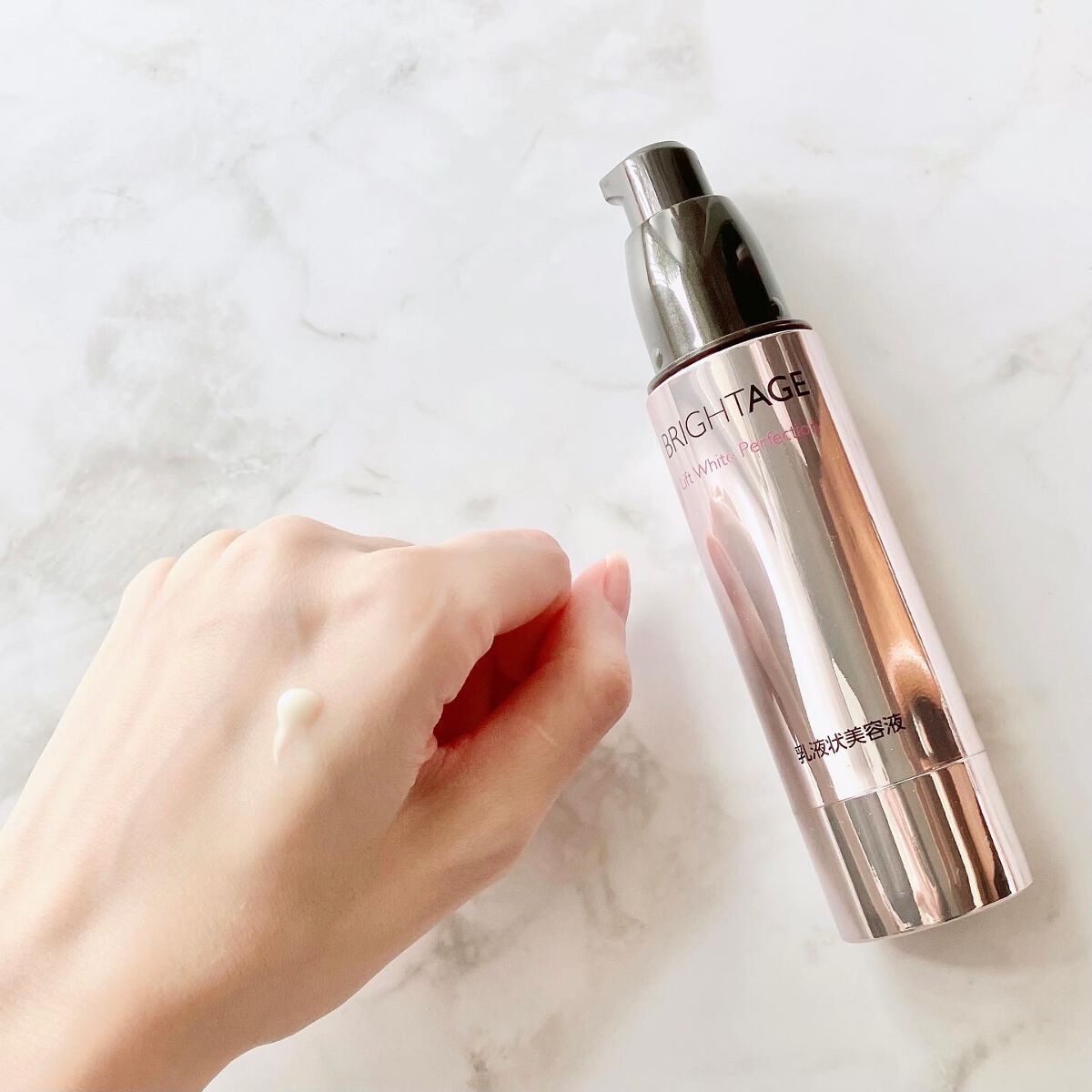 リフトホワイト パーフェクション/BRIGHTAGE/美容液を使ったクチコミ（3枚目）