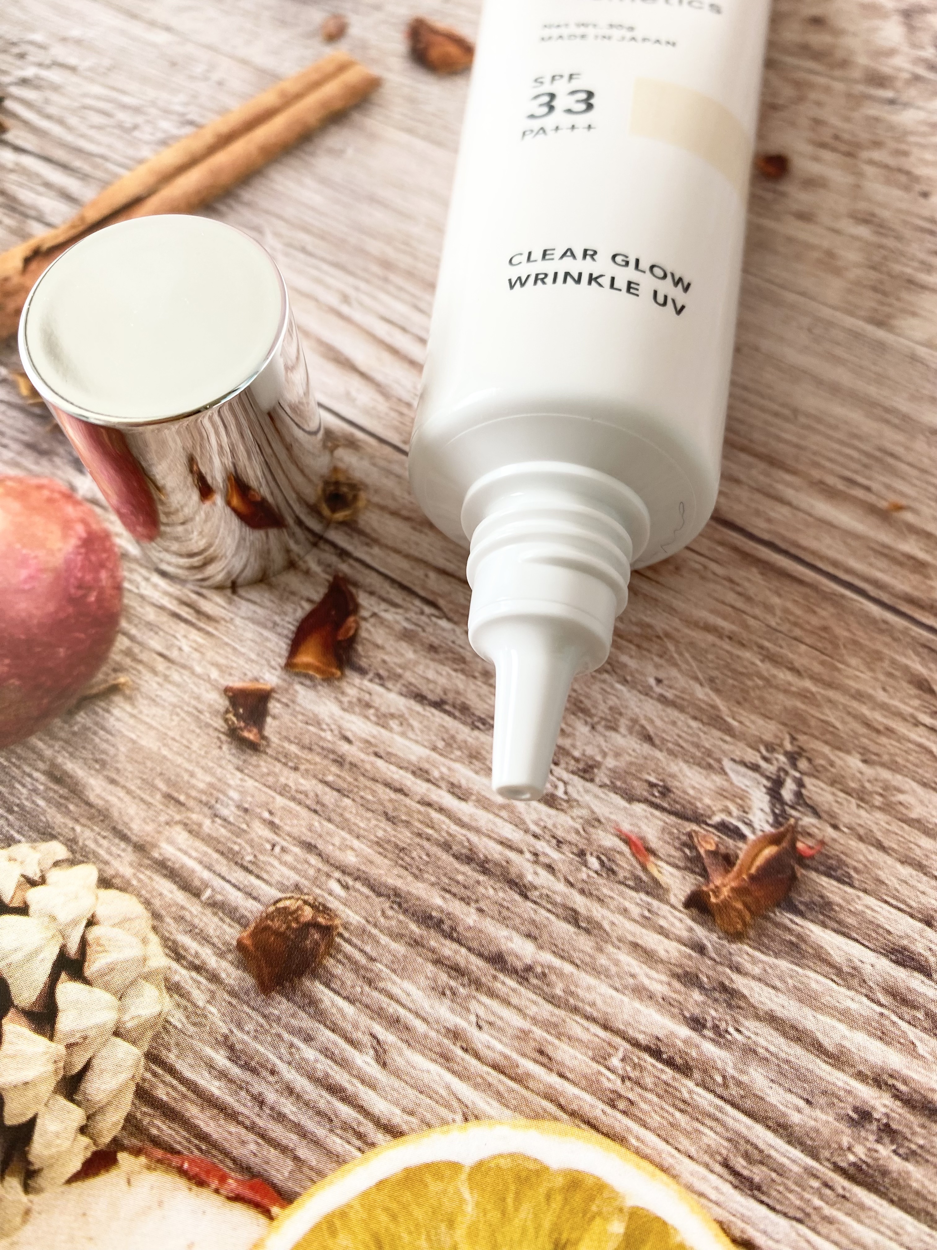 クリアグロウリンクルUV/BORDER FREE cosmetics/日焼け止め・UVケアを使ったクチコミ（2枚目）