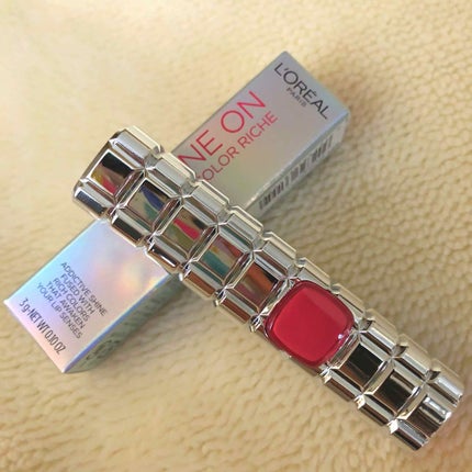 シャインオン 917 ラッキーメロン/ロレアル パリ/口紅を使ったクチコミ(1枚目)