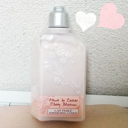 チェリーブロッサム シマーリングボディミルク/L'OCCITANE/ボディミルクを使ったクチコミ(1枚目)