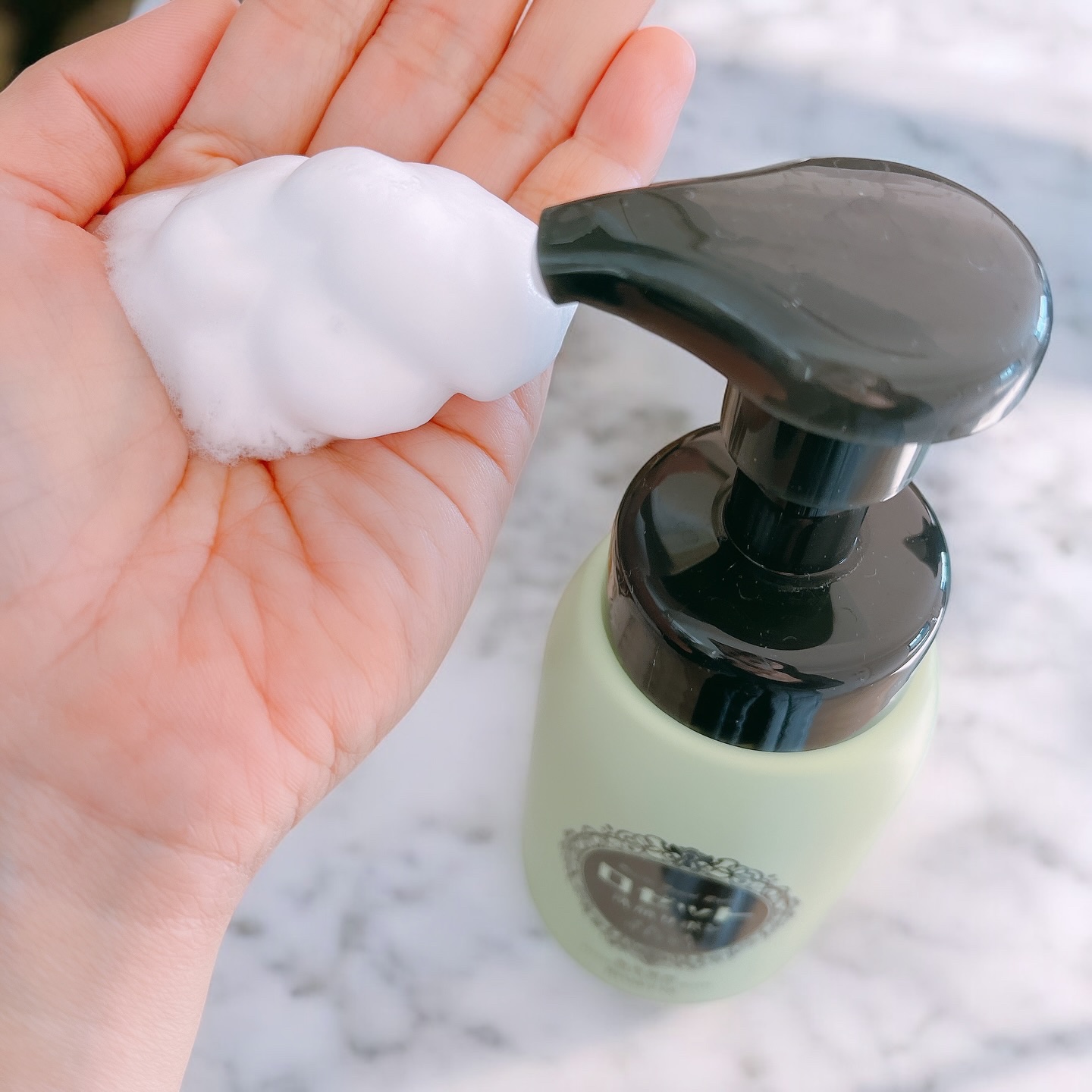 ロゼット洗顔サボン スムースウォッシュ[泡洗顔料]/ロゼット/泡洗顔を使ったクチコミ（2枚目）