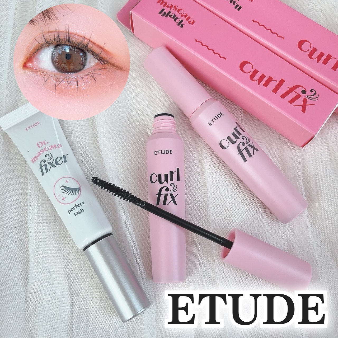 カールフィックスマスカラ/ETUDE/マスカラを使ったクチコミ（1枚目）