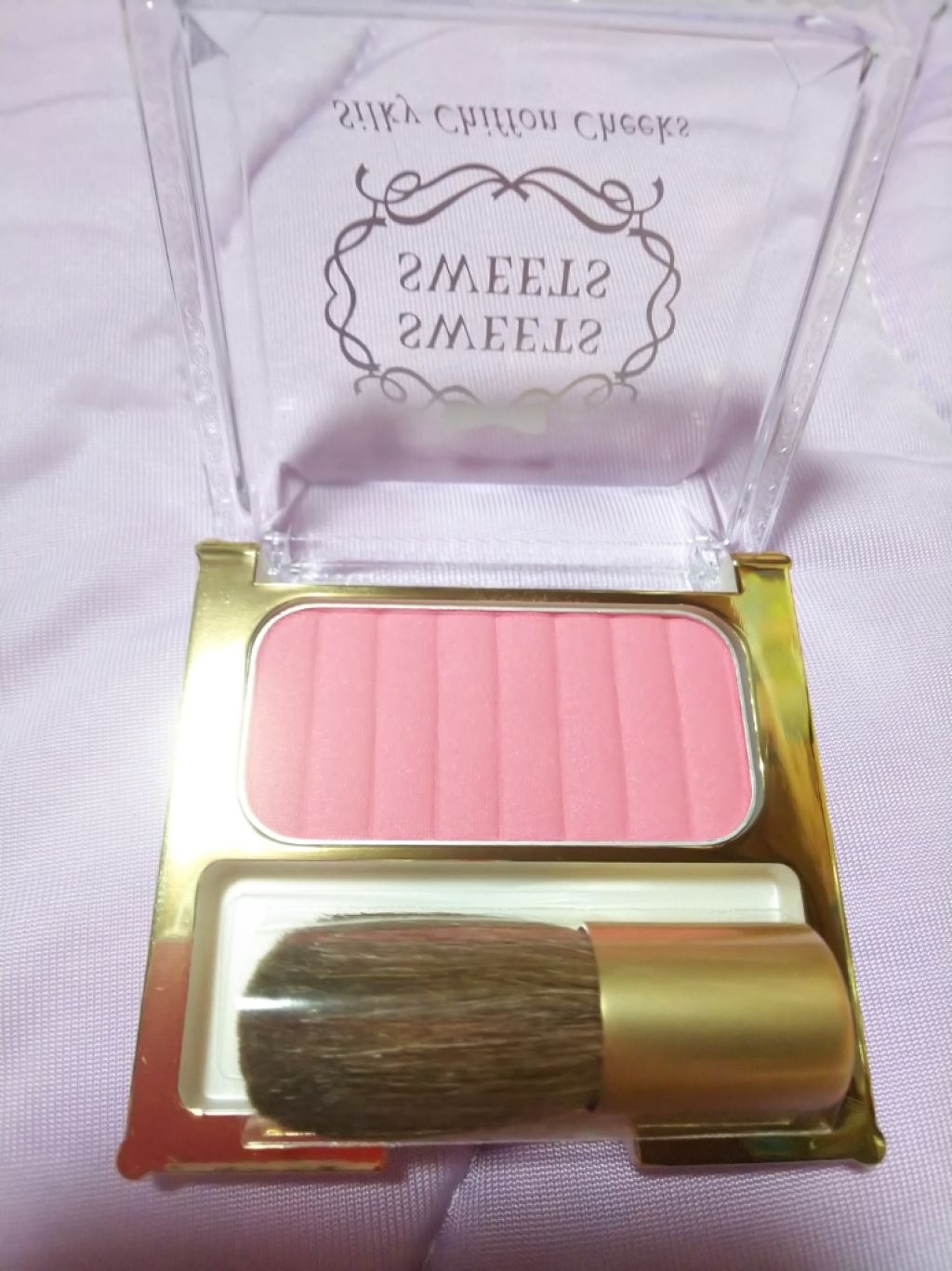 シルキーシフォンチーク/スウィーツ スウィーツ/パウダーチークを使ったクチコミ(2枚目)