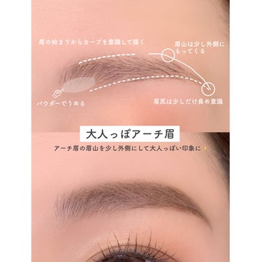 UR GLAM　EYEBROW POWDER/U R GLAM/パウダーアイブロウを使ったクチコミ（3枚目）