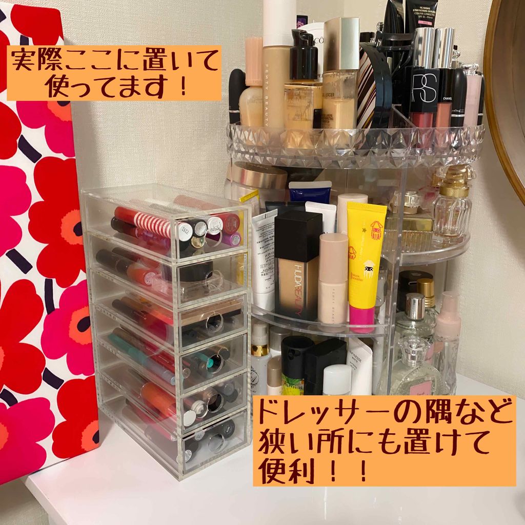 アクリル小物収納・6段/無印良品/その他を使ったクチコミ(3枚目)