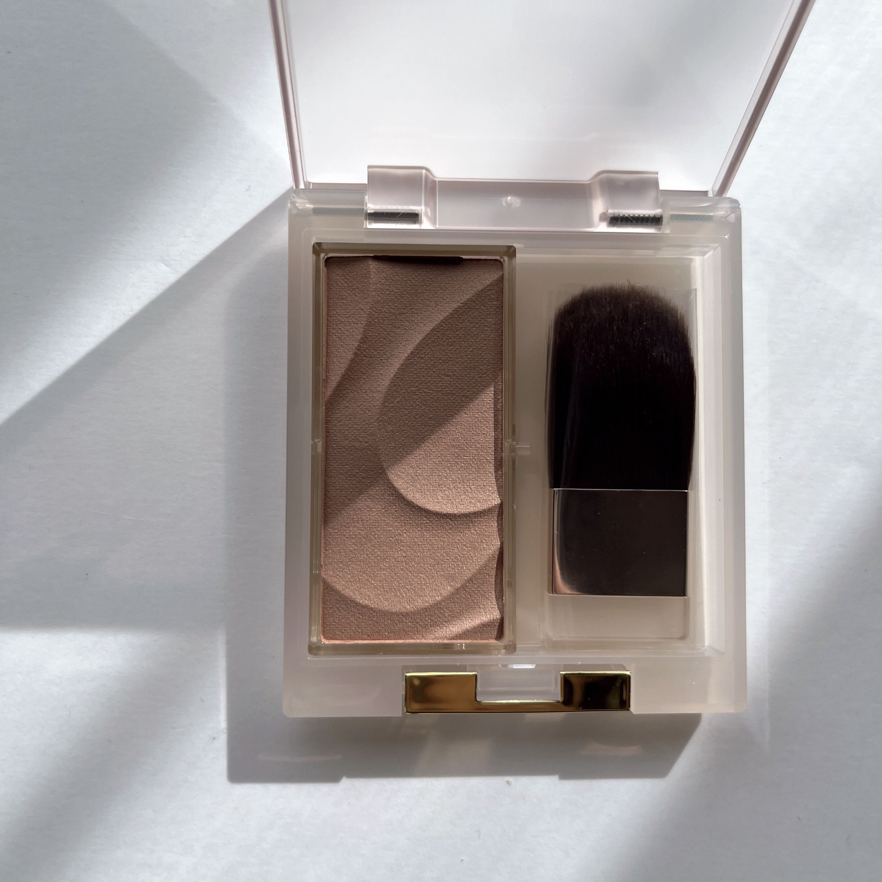 シームレストーン ブラッシュ SB04 トースト/excel/パウダーチークを使ったクチコミ（3枚目）