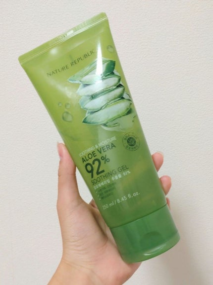 マイルド&モイスチャーアロエジェル/ネイチャーリパブリック/ボディローションを使ったクチコミ(1枚目)