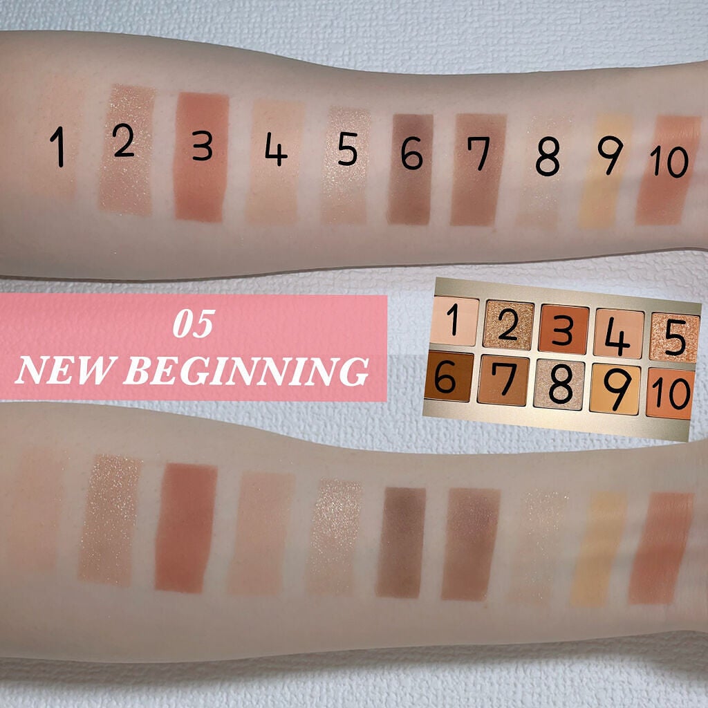 ニューデップスアイシャドウパレット/hince/アイシャドウパレットを使ったクチコミ(2枚目)