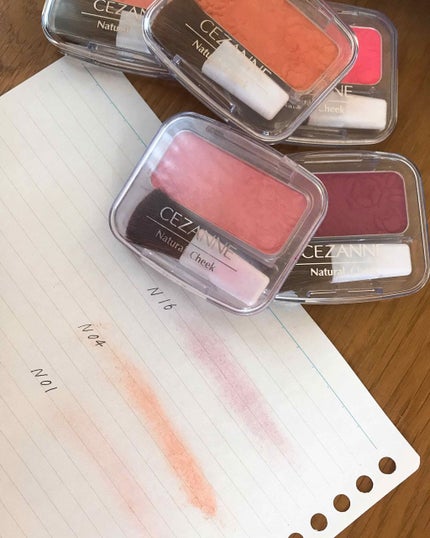 ナチュラル チークN/CEZANNE/パウダーチークを使ったクチコミ(1枚目)