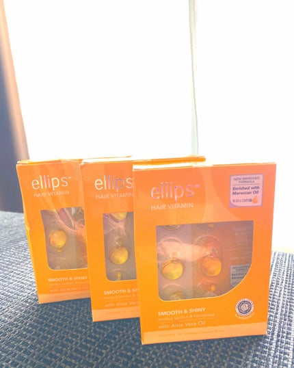 ヘアーオイル【スムース&シャイニー】/ellips/ヘアオイルを使ったクチコミ(1枚目)