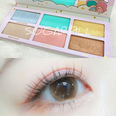 Little Twin Stars Palette/Sugarpill/アイシャドウパレットを使ったクチコミ（1枚目）