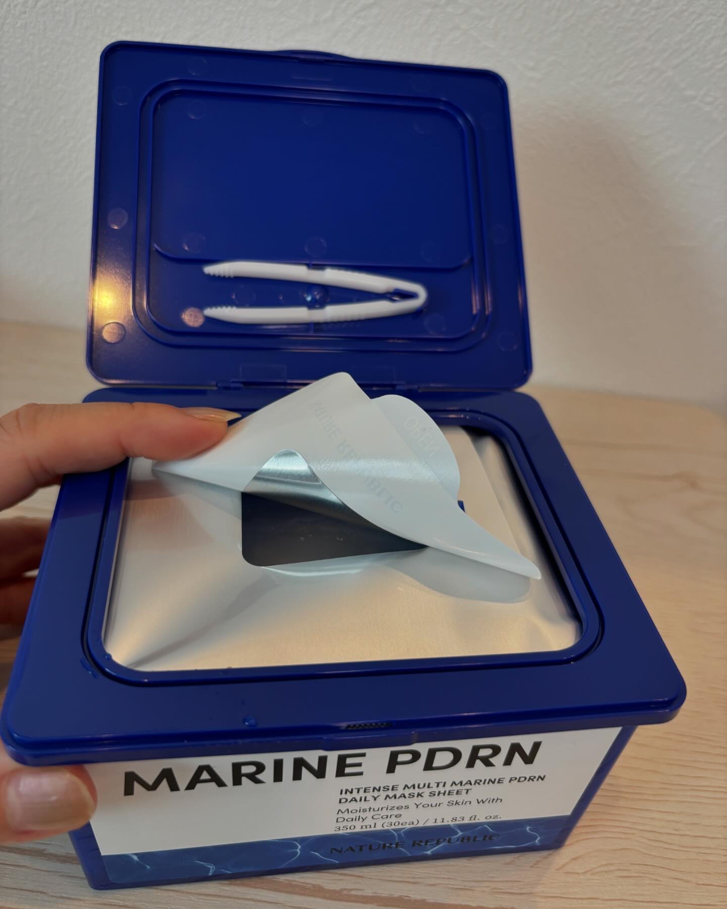 マリンPDRNデイリーシートマスク/ネイチャーリパブリック/シートマスク・パックを使ったクチコミ（2枚目）