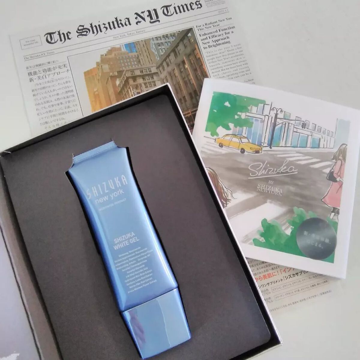 シズカホワイトゲル/Shizuka BY SHIZUKA NEWYORK/オールインワン化粧品を使ったクチコミ(1枚目)