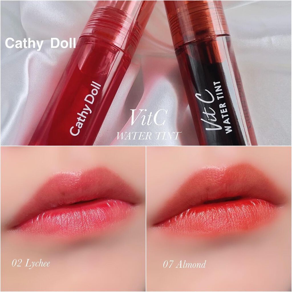 Vit C ウォーターティント/CathyDoll/リップティントを使ったクチコミ(1枚目)
