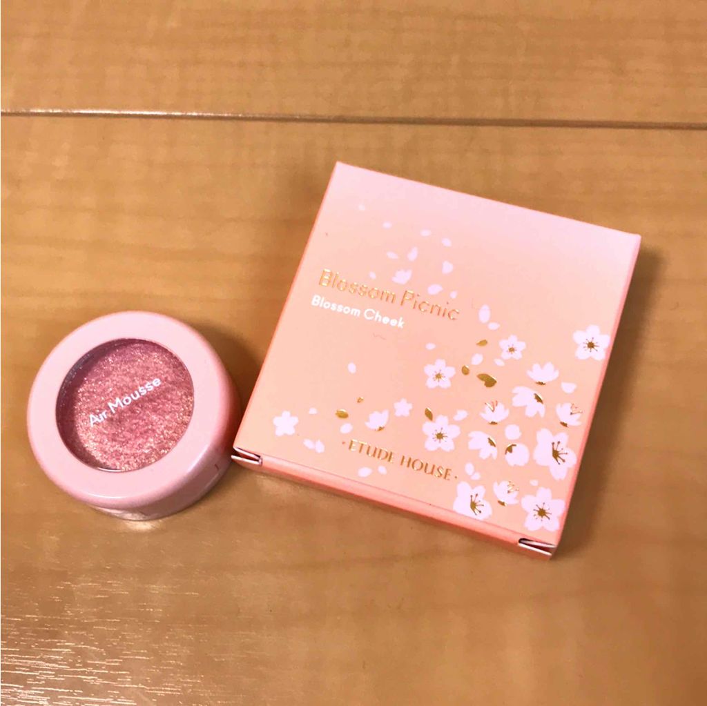 ピクニック ブロッサムチーク/ETUDE/パウダーチークを使ったクチコミ（1枚目）