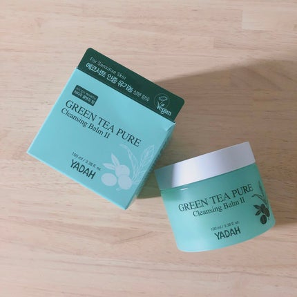 グリーンティーピュアクレンジングバームⅡ/YADAH/クレンジングバームを使ったクチコミ(1枚目)