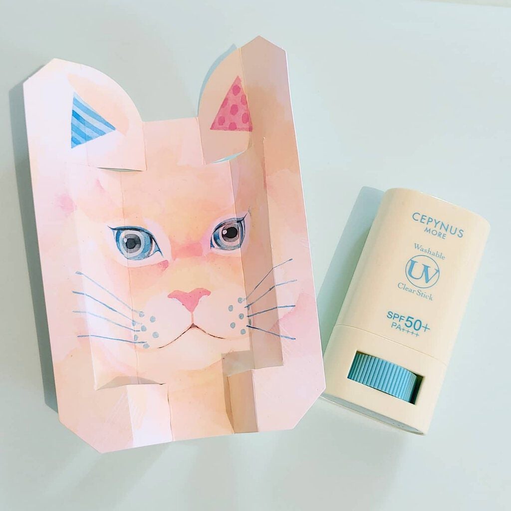 ウォッシャブル UV クリアスティック/CEPYNUS MORE(セピナス モア)/日焼け止めスティックを使ったクチコミ(2枚目)