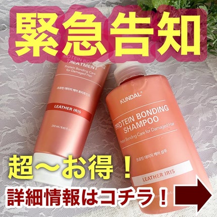 クンダル ダメージケア シャンプー/トリートメント/KUNDAL/市販シャンプーを使ったクチコミ(1枚目)