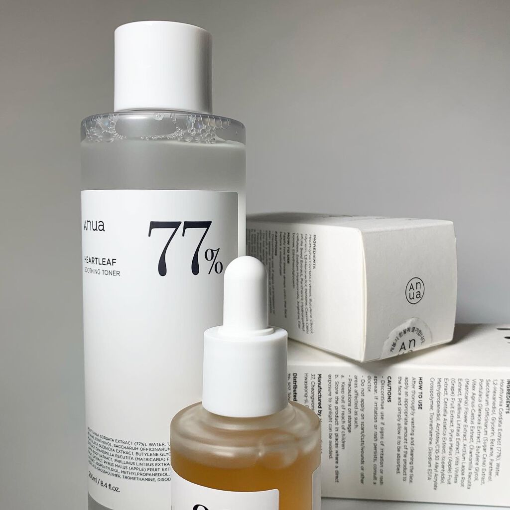 ドクダミ 77 スージングトナー/Anua/化粧水を使ったクチコミ（2枚目）