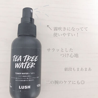 試してみた ティーツリーウォーター ラッシュ Lips
